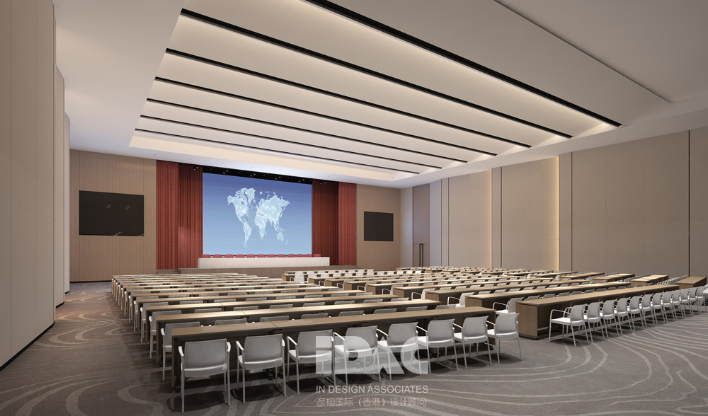 黨校多功能廳設(shè)計效果圖